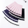 Striped Tennis Pleated Skirts - Image 2