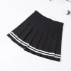 Striped Tennis Pleated Skirts - Image 5