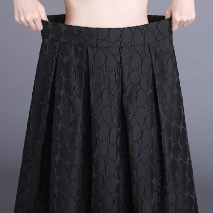 High-waist Pocket Pleated Skirt - Image 4
